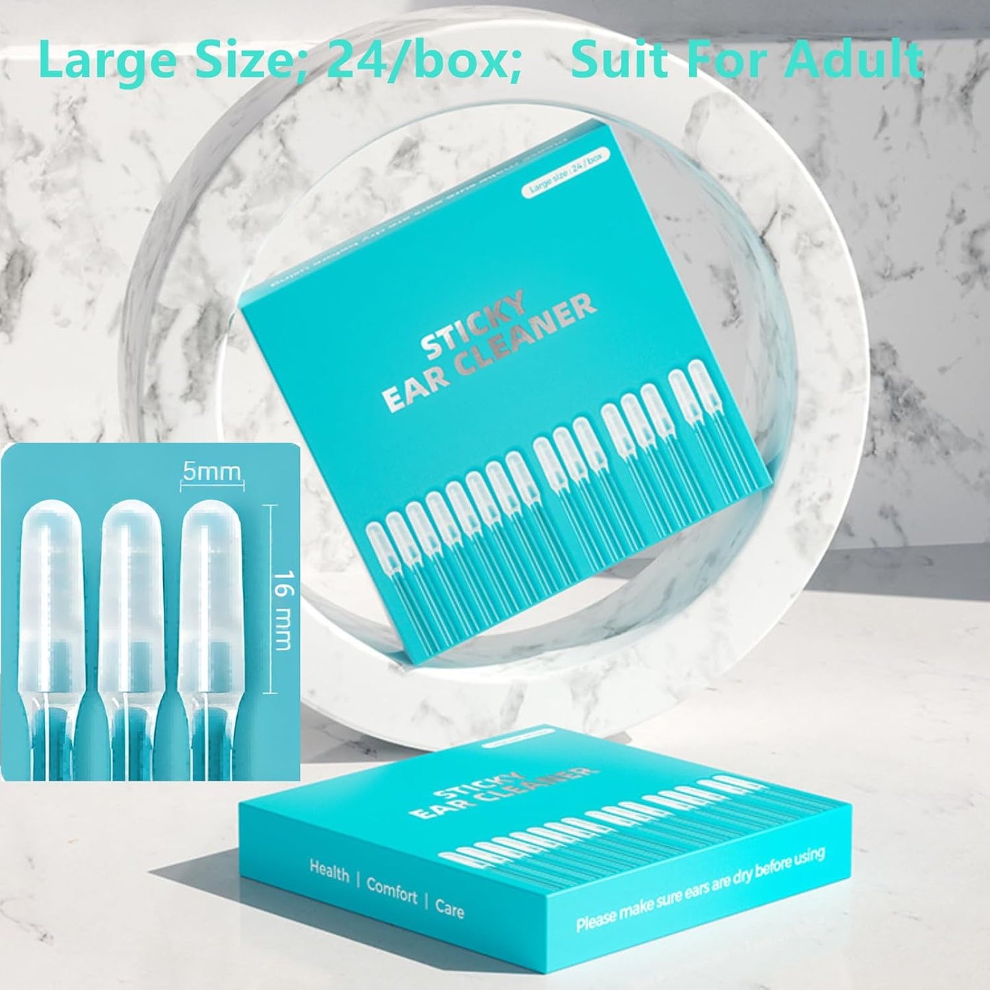 🫧👂🏻Ear Cleaning Tool Stick Earwax Remover Sticks Ear Pick