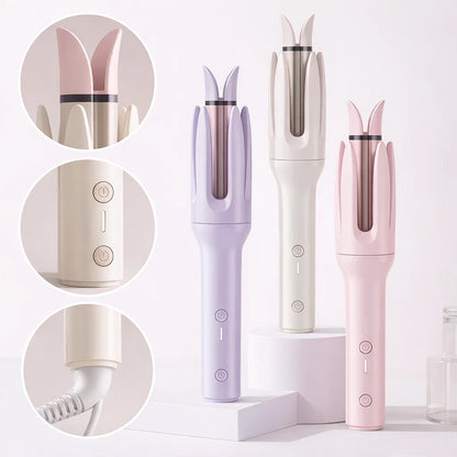 ⏰👩🏻‍🦱Automatic curling iron with four temperature settings