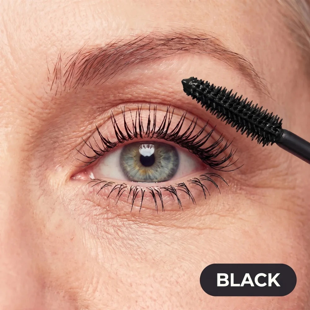 💙Dresmy® Waterproof Fibre Mascara Mascara – Instant Length, Lift & Fuller-Looking Lashes