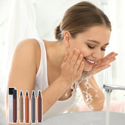 🌸✨4-Tip Microblade Pen for Brows & Beards – Waterproof, Smudge-Proof & Natural Look