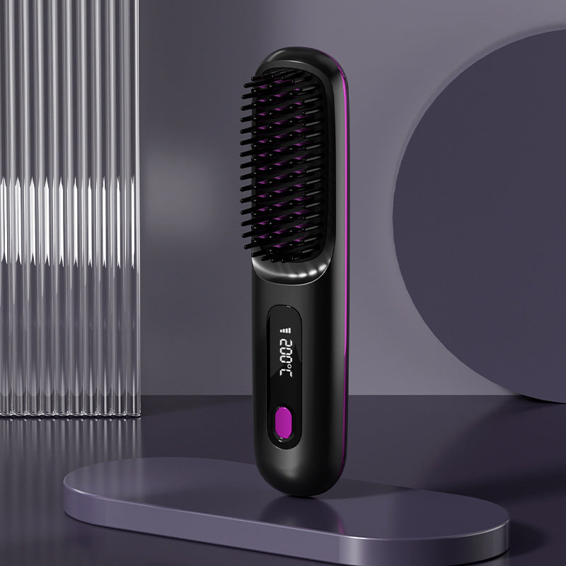⚡🪮The First Smart Styling Brush for Short Hair🪄 – Precise, Safe & Effortless