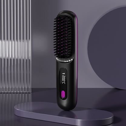 ⚡🪮The First Smart Styling Brush for Short Hair🪄 – Precise, Safe & Effortless