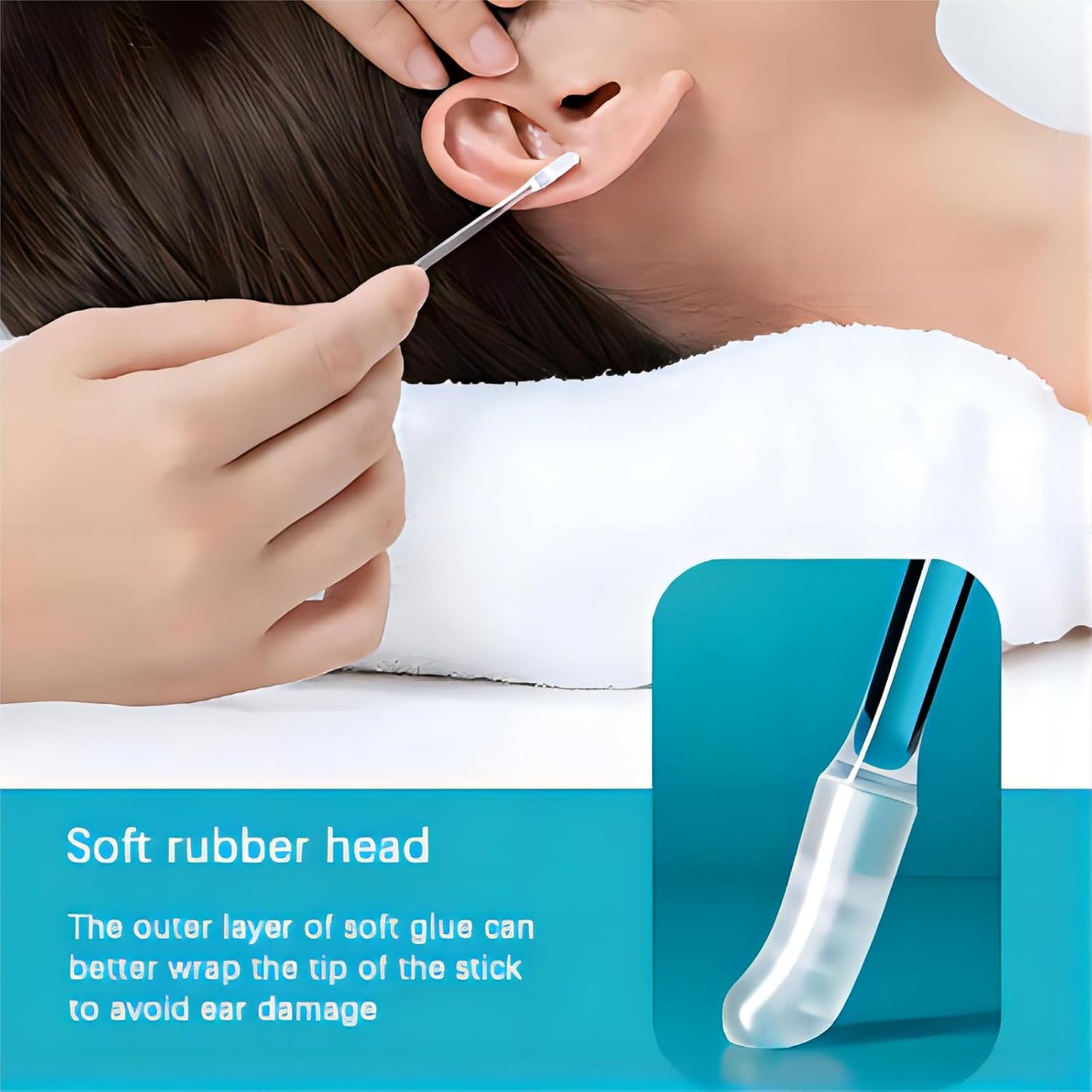 🫧👂🏻Ear Cleaning Tool Stick Earwax Remover Sticks Ear Pick