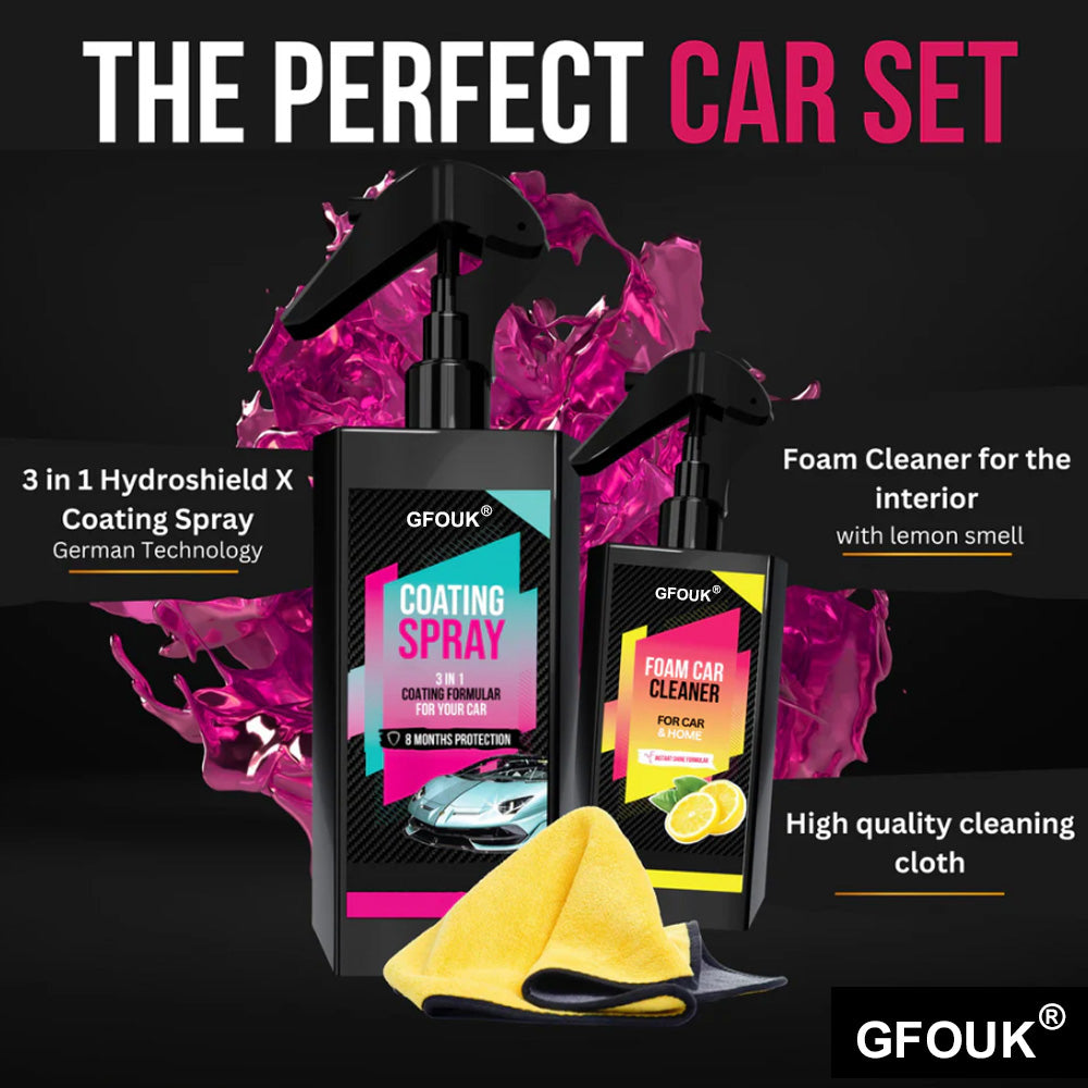 GFOUK® Platinum Car Care Set