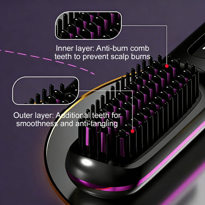 ⚡🪮 The First Smart Styling Brush for Short Hair – Precise, Safe & Effortless