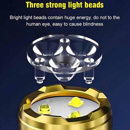 ✨🔦Three-Eyed Monster Mini Flashlight🧰— Ultra-Bright Rechargeable LED Torch | Compact, Long-Range & Water-Resistant