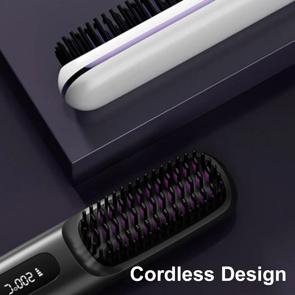 ⚡🪮 The First Smart Styling Brush for Short Hair – Precise, Safe & Effortless