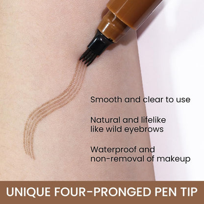 🌸✨4-Tip Microblade Pen for Brows & Beards – Waterproof, Smudge-Proof & Natural Look