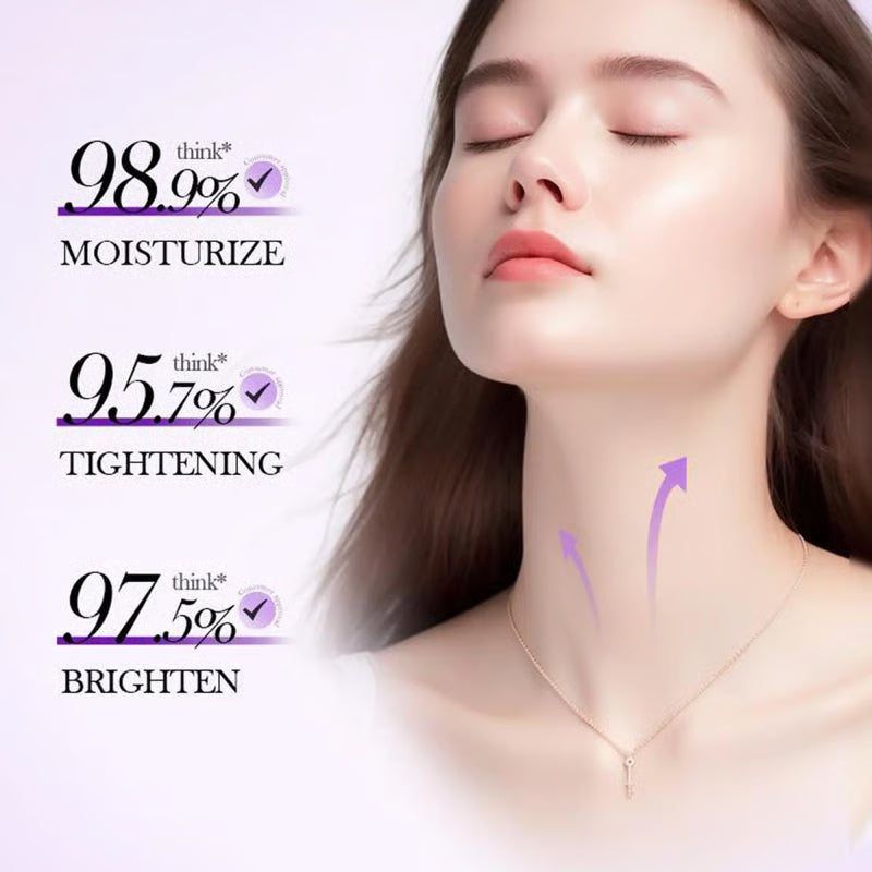 Rolimey® Neck Firming Roller Cream 🪄| Collagen & Hyaluronic Acid Anti-Ageing Cream for Wrinkles, Sagging Skin & Double Chin