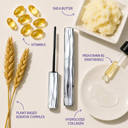 🌟Waterproof Fibre Mascara🦄 – Volume & Length without Clumping for Dramatic Moments