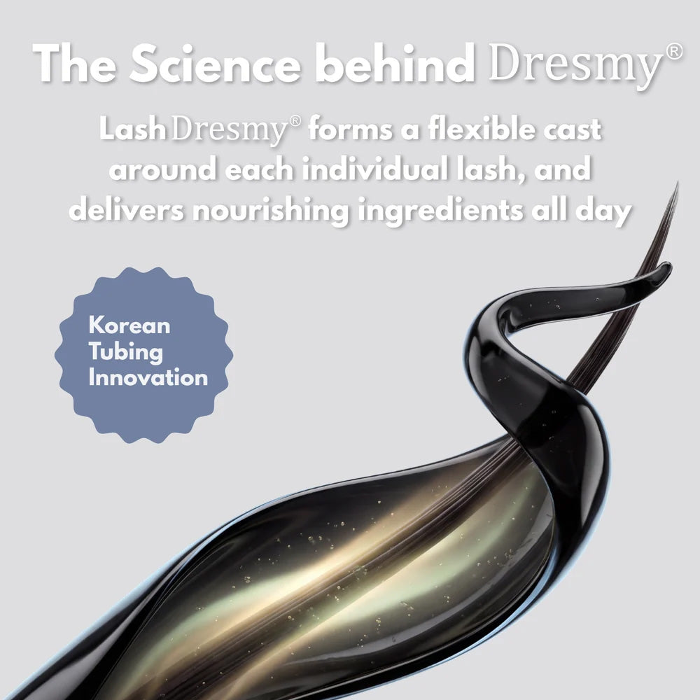 💙Dresmy® Waterproof Fibre Mascara Mascara – Instant Length, Lift & Fuller-Looking Lashes