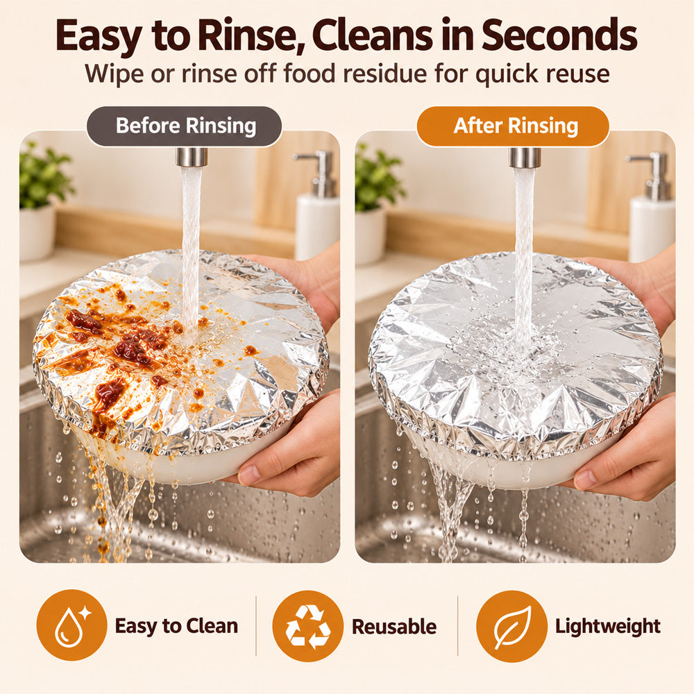 🔥2026 MUST-HAVE🥳 Reusable Food Covers🍽️ – Keep Food Fresh & Warm, Help Keep Flies & Dust Away. Fits All Kinds of Containers – Stock Up & Save Today!