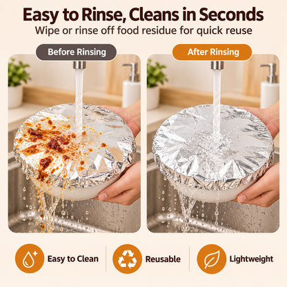 🔥2026 MUST-HAVE🥳 Reusable Food Covers🍽️ – Keep Food Fresh & Warm, Help Keep Flies & Dust Away. Fits All Kinds of Containers – Stock Up & Save Today!