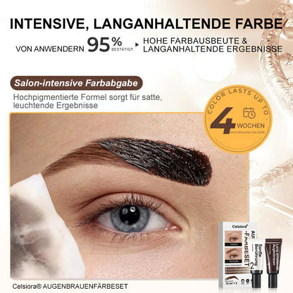 ✨💖 Celsiora® Eyebrow Tint Kit,Long-lasting Waterproof Sweat-proof