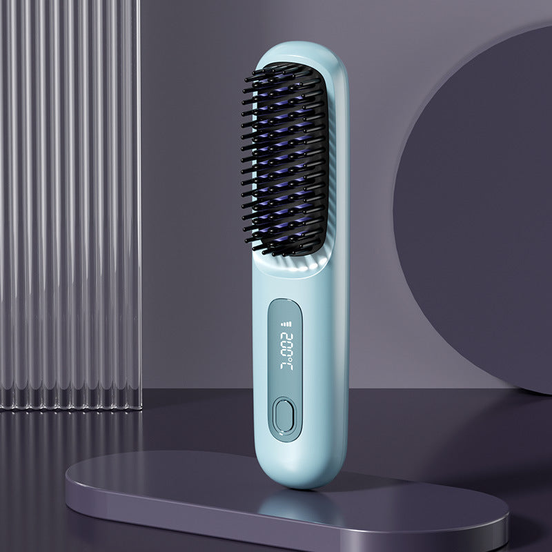 ⚡🪮The First Smart Styling Brush for Short Hair🪄 – Precise, Safe & Effortless