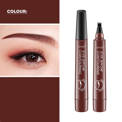 🌸✨4-Tip Microblade Pen for Brows & Beards – Waterproof, Smudge-Proof & Natural Look