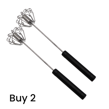 🆙🆙🆙🧑🏻‍🍳Stainless Steel Semi-Automatic Hand Egg Beater✨ (Copy)