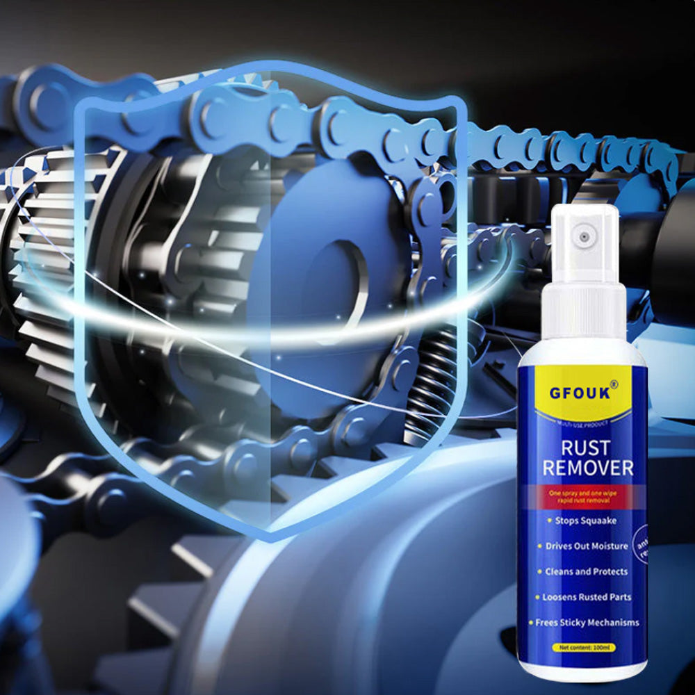 ⏳Limited-time 55% off⏰Anti-Rust Lubricant Spray & Rust Remover⚙️ – Lubricant for Cars, Bikes & Garden Tools