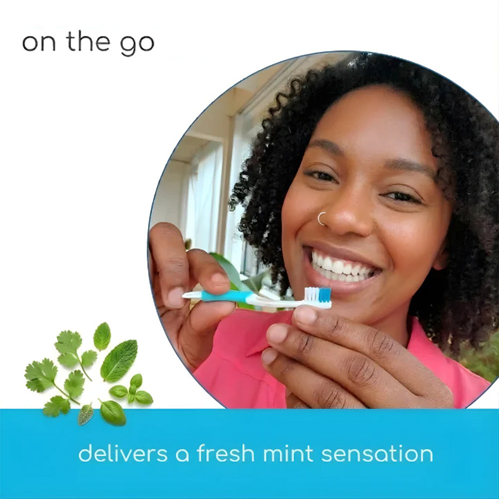 🦷Instant Fresh Mini Toothbrush & Floss🪥 – No Water, No Awkward Breath
