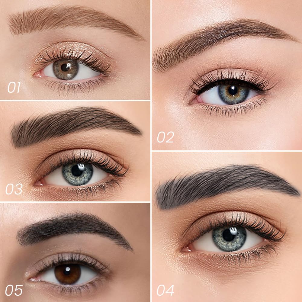 🌸✨4-Tip Microblade Pen for Brows & Beards – Waterproof, Smudge-Proof & Natural Look