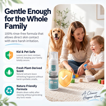 ⚡2026 BESTSELLER🥳 Powerful Foam Cleaner for Fabrics – 30s Stain Removal, 99% Bacteria Killed & Easy to Use. Deep Cleans Without Harsh Scrubbing – Stock Up & Save Today!