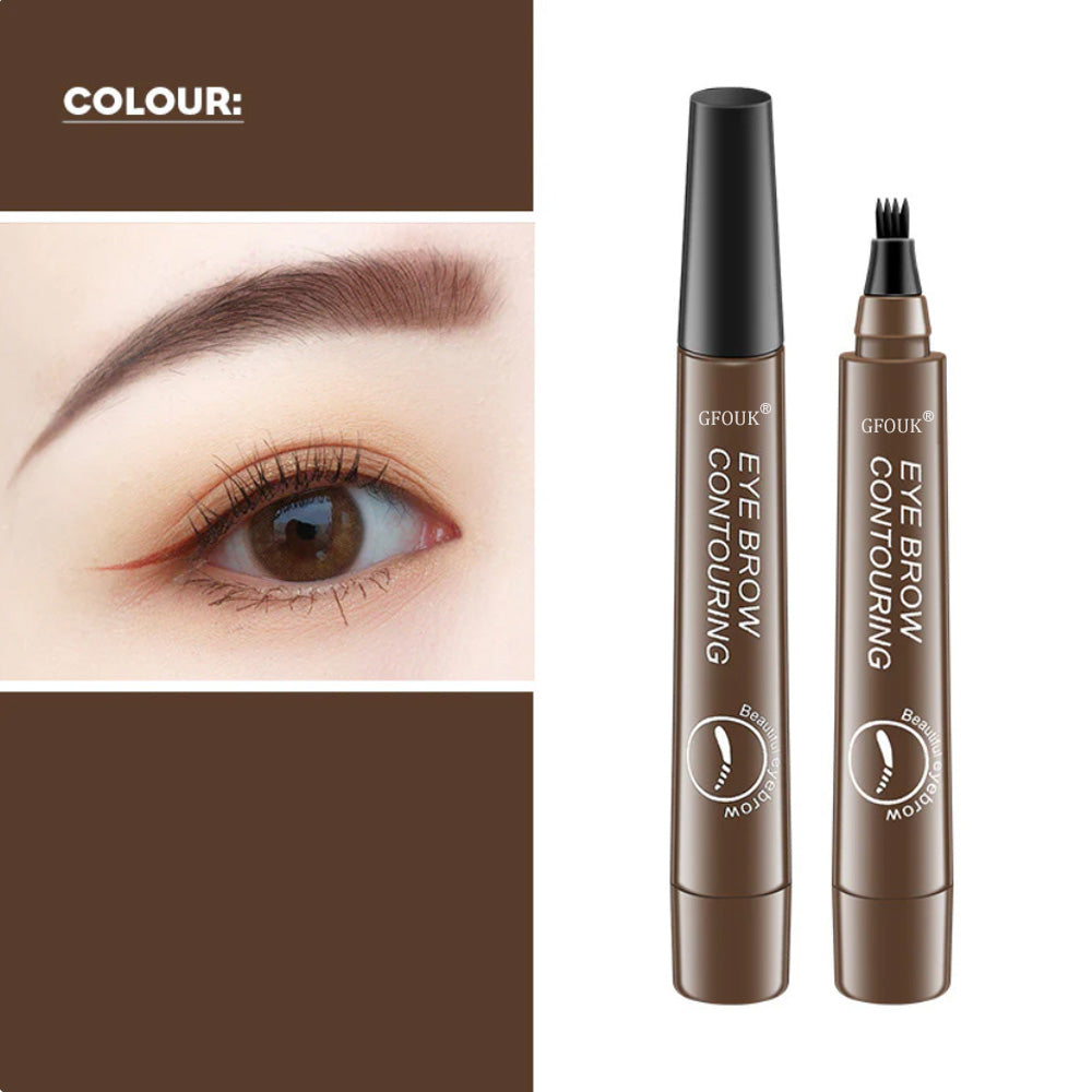 🌸✨4-Tip Microblade Pen for Brows & Beards – Waterproof, Smudge-Proof & Natural Look