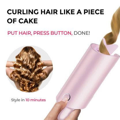 ⏰👩🏻‍🦱Automatic curling iron with four temperature settings