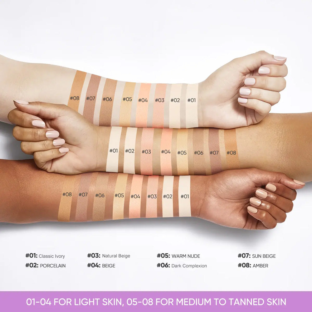 ✨🤍High-Coverage Cream Foundation – Even Complexion & Flawless Finish