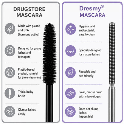 🌟Waterproof Fibre Mascara🦄 – Volume & Length without Clumping for Dramatic Moments