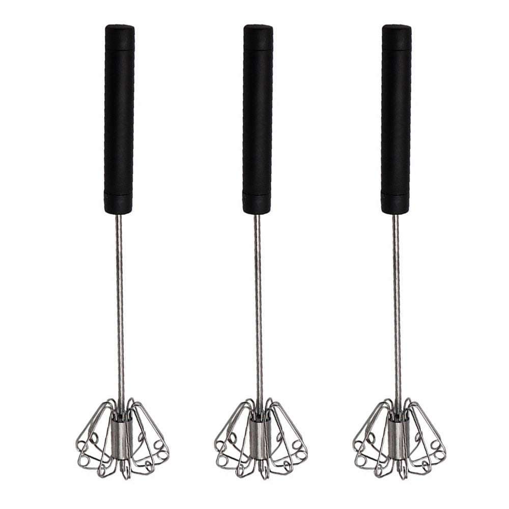 🧑🏻‍🍳Stainless Steel Semi-Automatic Hand Egg Beater🤩