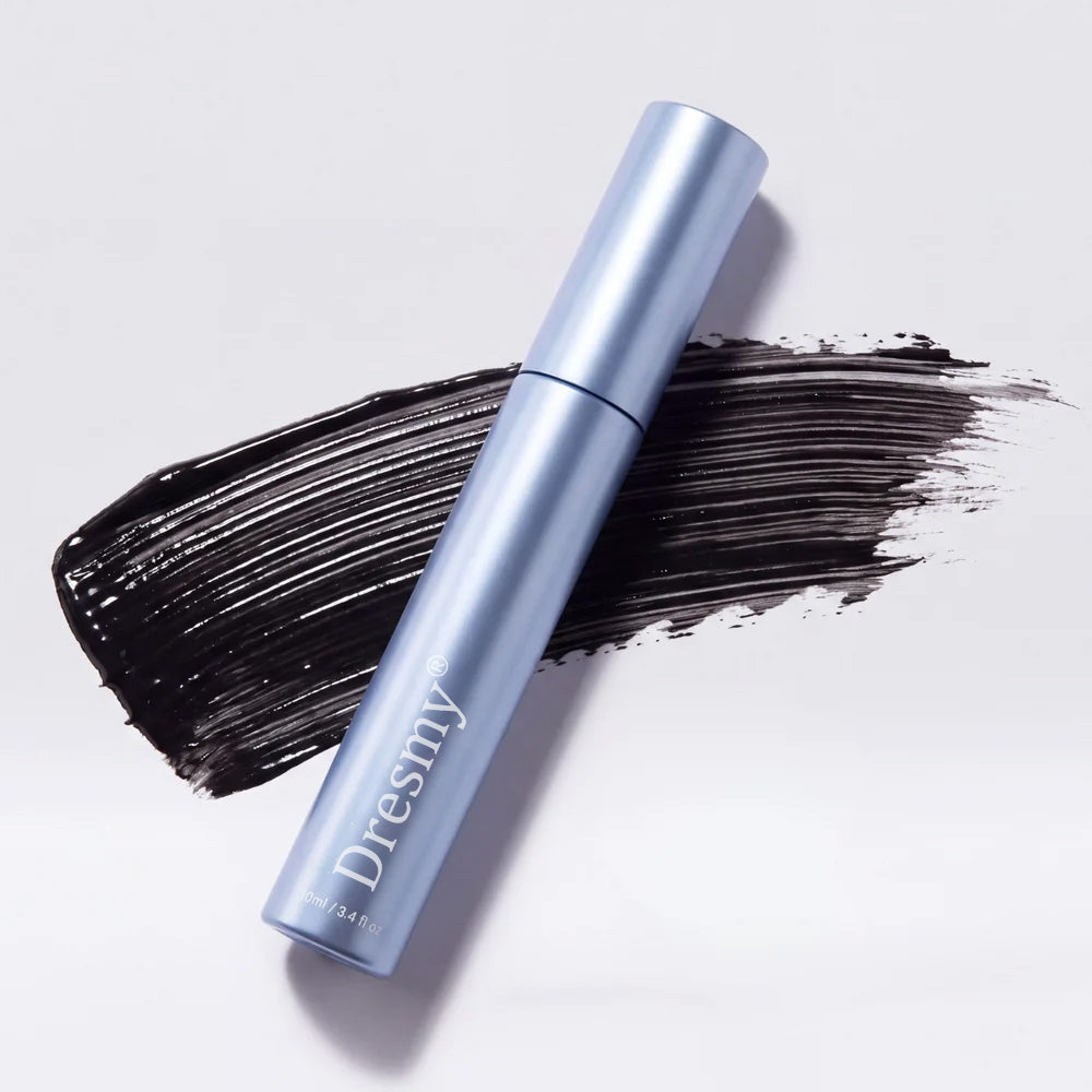 💙Dresmy® Waterproof Fibre Mascara Mascara – Instant Length, Lift & Fuller-Looking Lashes
