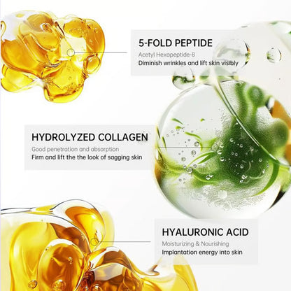 Rolimey® Neck Firming Roller Cream 🪄| Collagen & Hyaluronic Acid Anti-Ageing Cream for Wrinkles, Sagging Skin & Double Chin