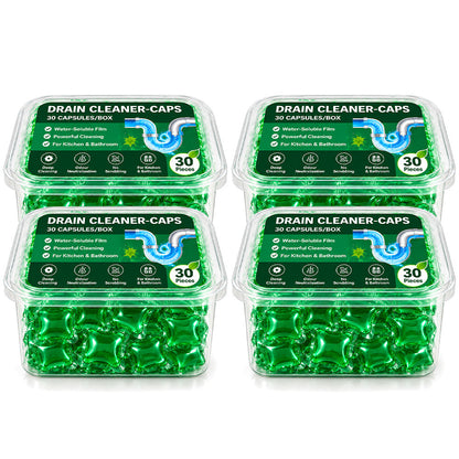 🆙🆙🆙✅ 30 Drain Cleaner Capsules – Tackles Hair, Grease & Blockages in Just 5 Minutes
