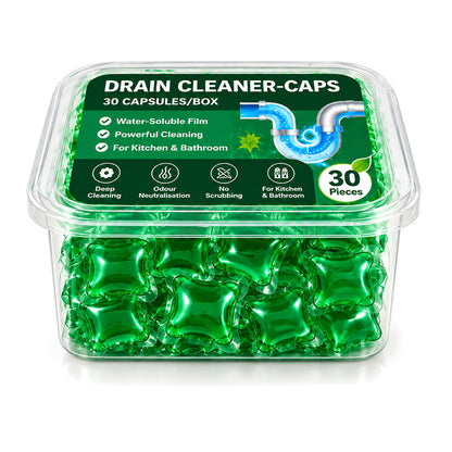 🆙🆙🆙✅ 30 Drain Cleaner Capsules – Tackles Hair, Grease & Blockages in Just 5 Minutes