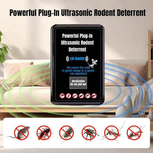⏳Limited time 50% discount💥Powerful plug-in ultrasonic rodent repellent