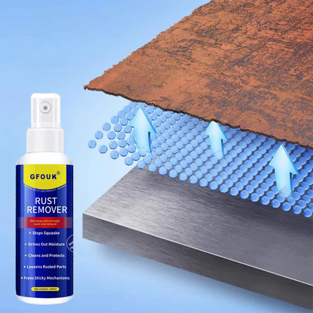 ⏳Limited-time 55% off⏰Anti-Rust Lubricant Spray & Rust Remover⚙️ – Lubricant for Cars, Bikes & Garden Tools