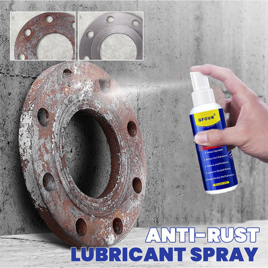 ⏳Limited-time 55% off⏰Anti-Rust Lubricant Spray & Rust Remover⚙️ – Lubricant for Cars, Bikes & Garden Tools